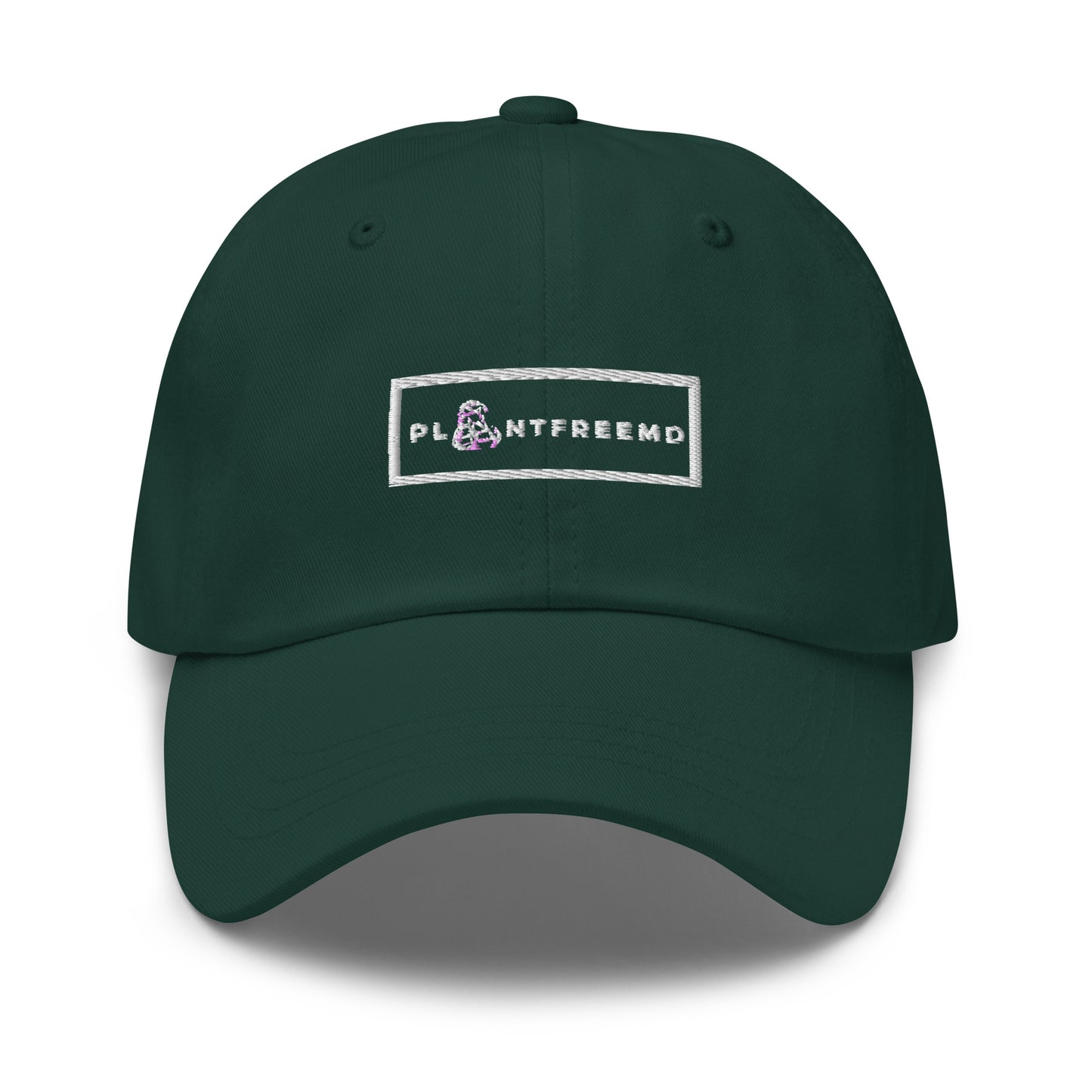 PlantFreeMD Hat White Embroidery