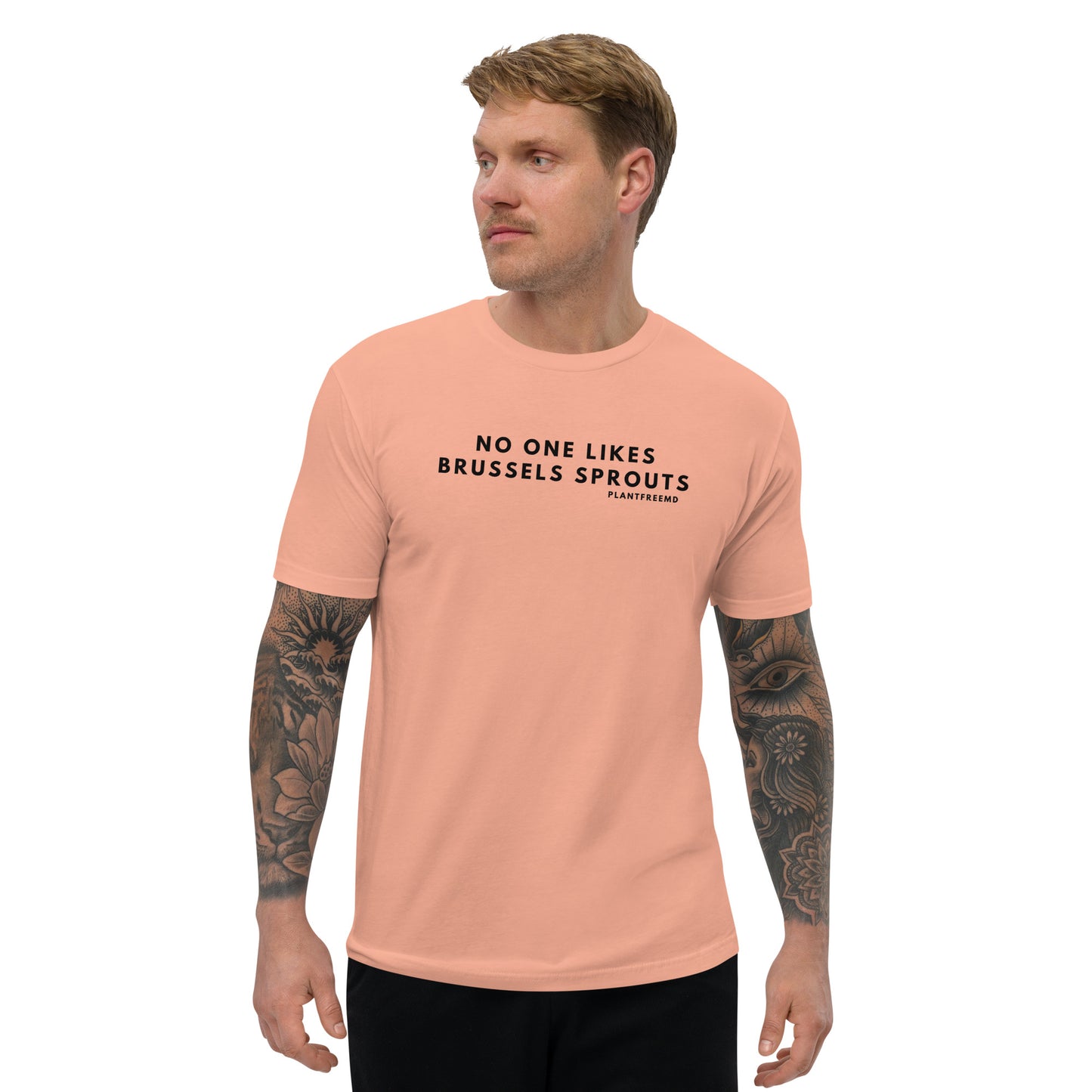 No One Likes Brussels Sprouts Men's Fitted T-shirt