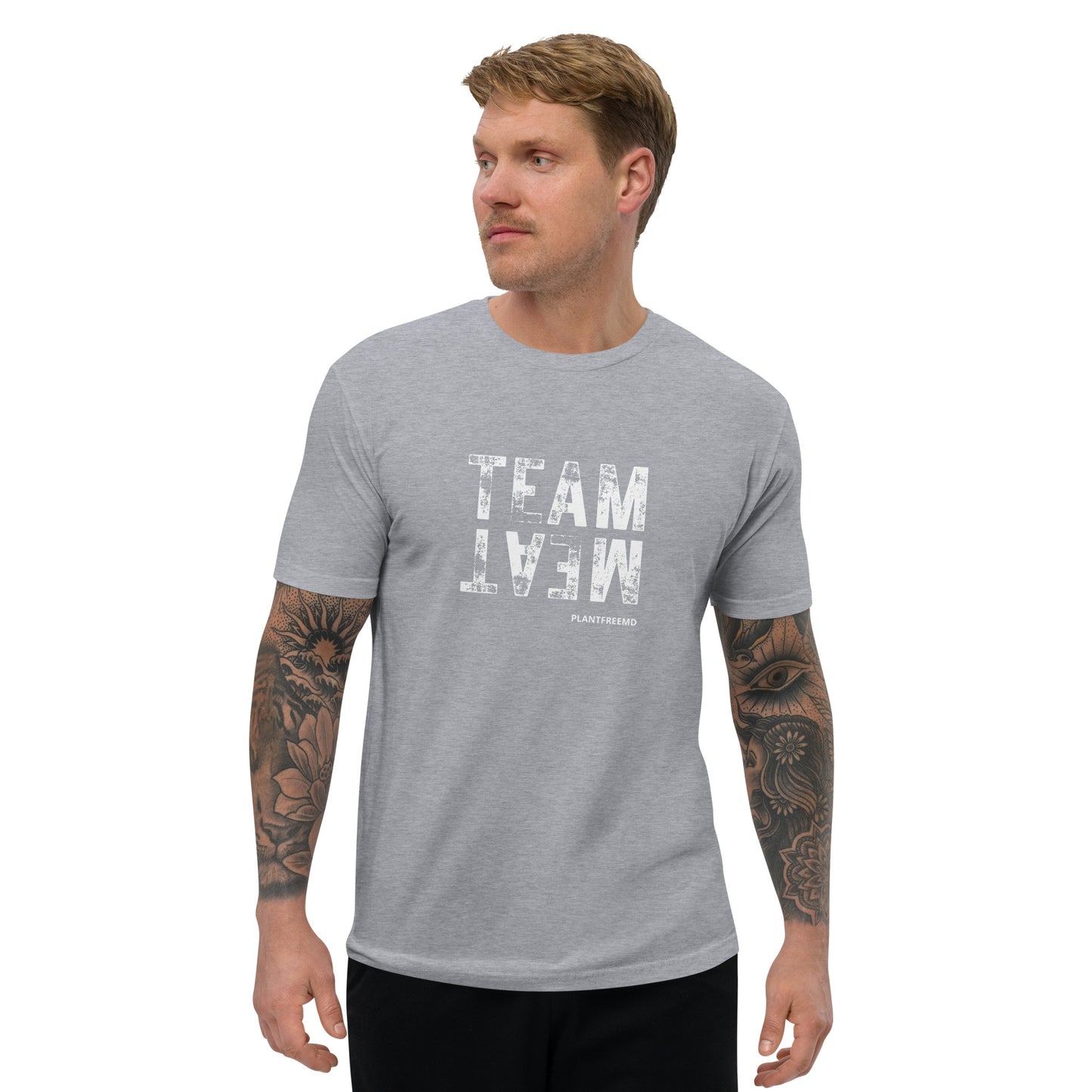 Team Meat Men's Fitted T-shirt