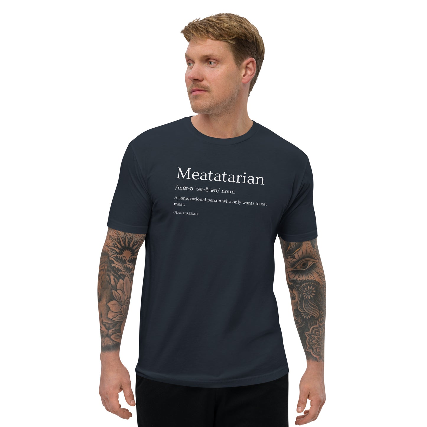 Meatatarian Men's Fitted T-shirt