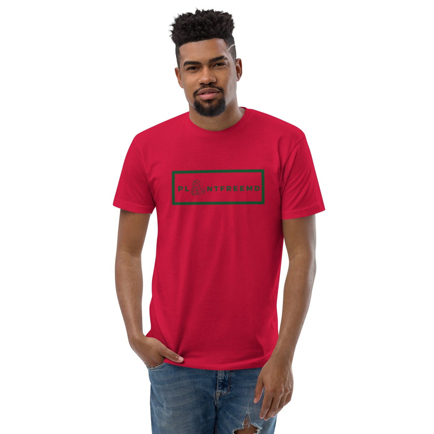 PlantFreeMD Men's Fitted T-shirt