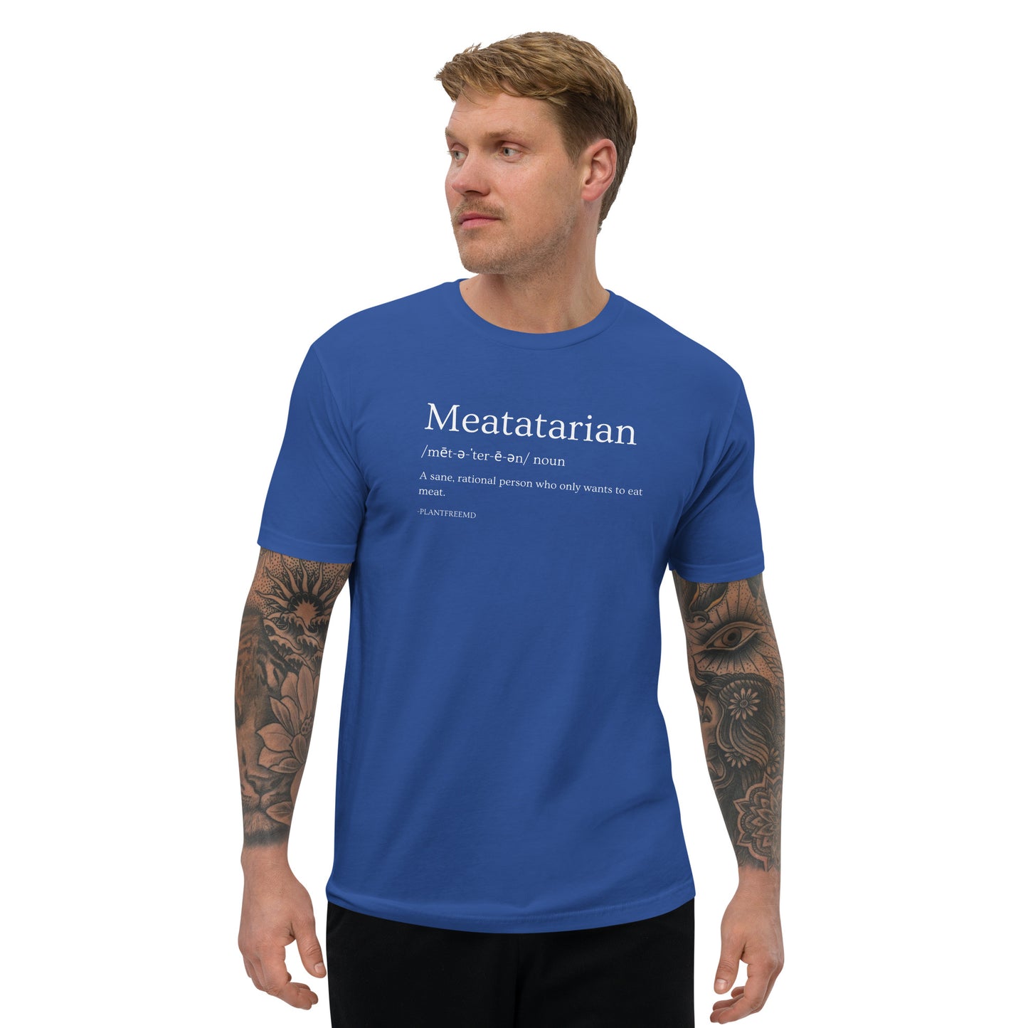 Meatatarian Men's Fitted T-shirt