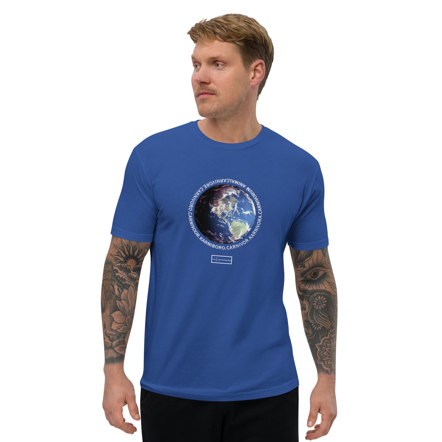 Carnivore Languages Men's Fitted T-shirt