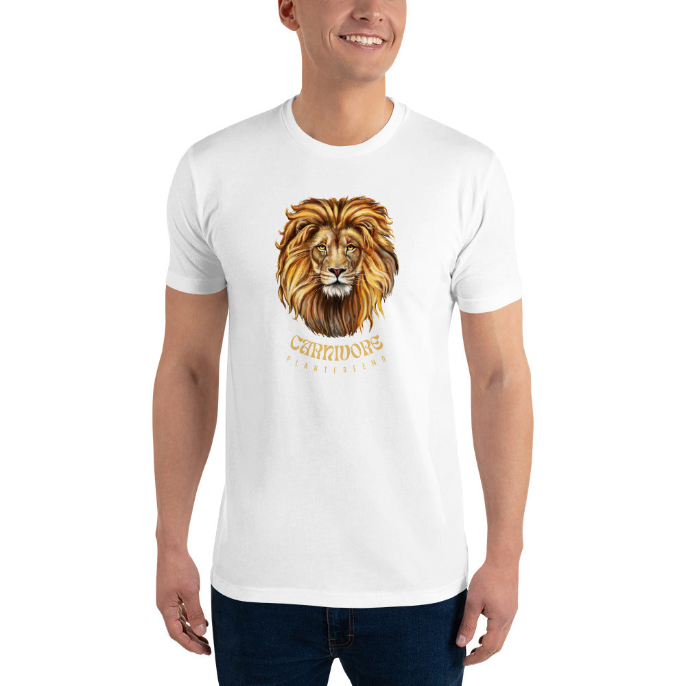Carnivore Lion Men's Fitted T-shirt
