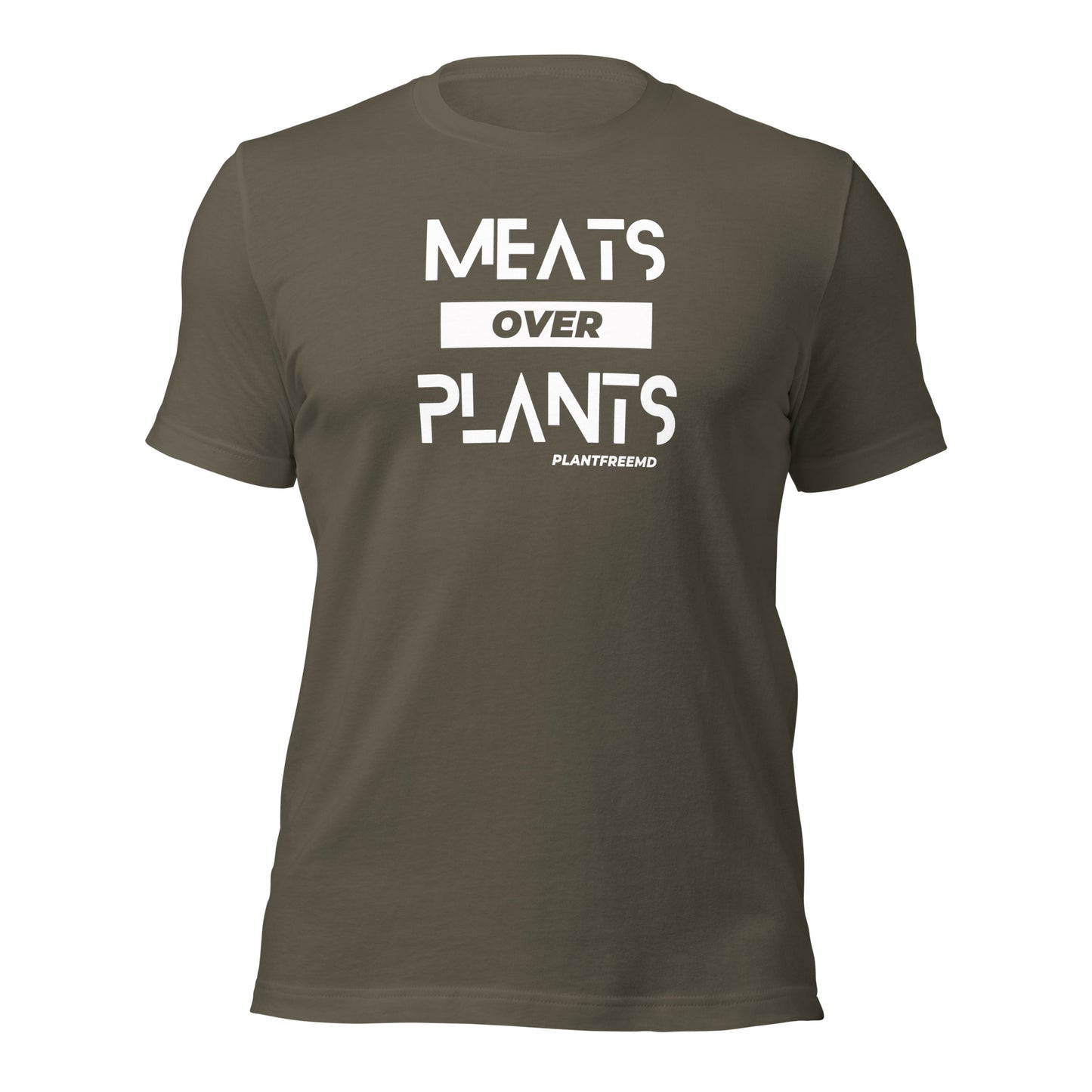 Meats Over Plants Unisex T-shirt Light