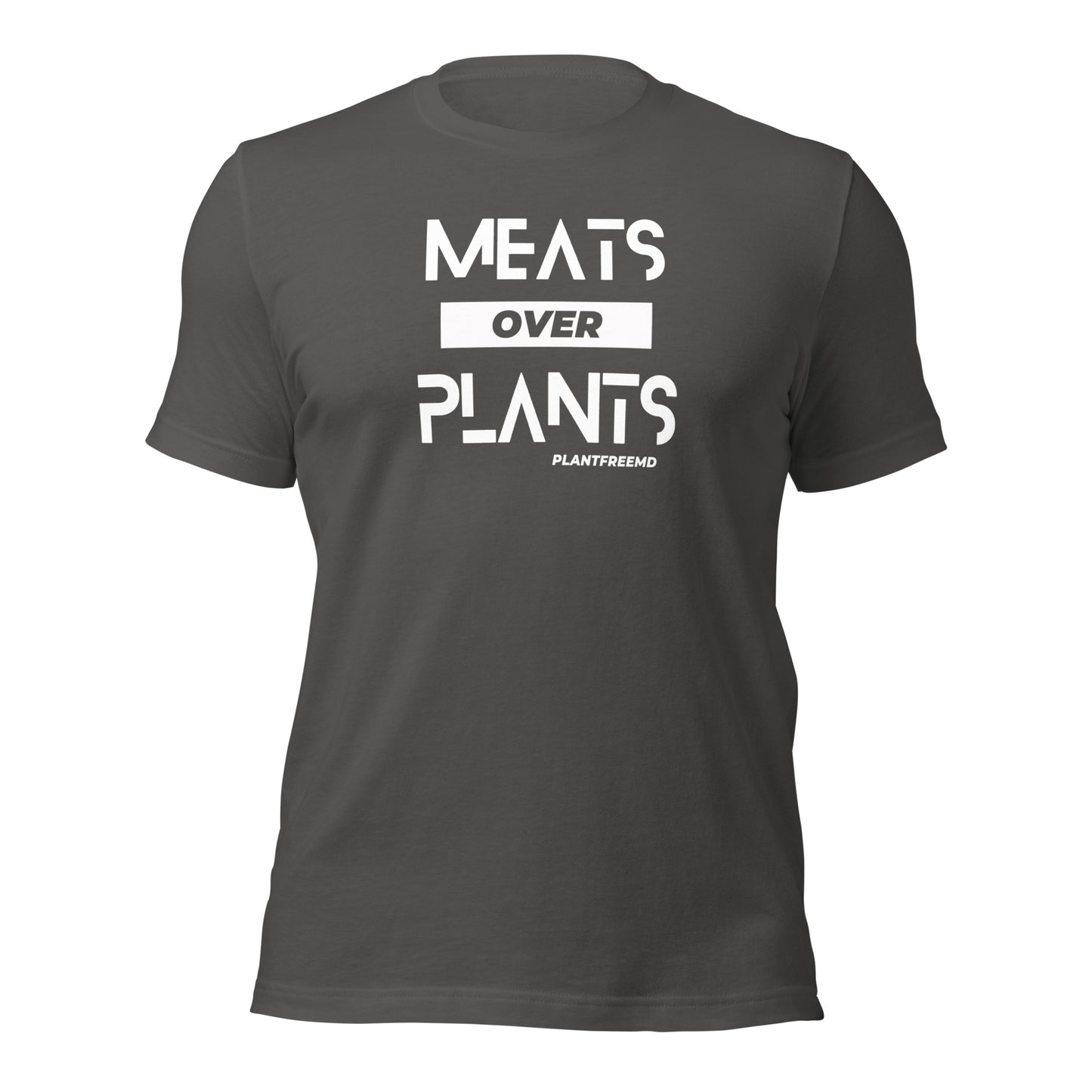 Meats Over Plants Unisex T-shirt Light