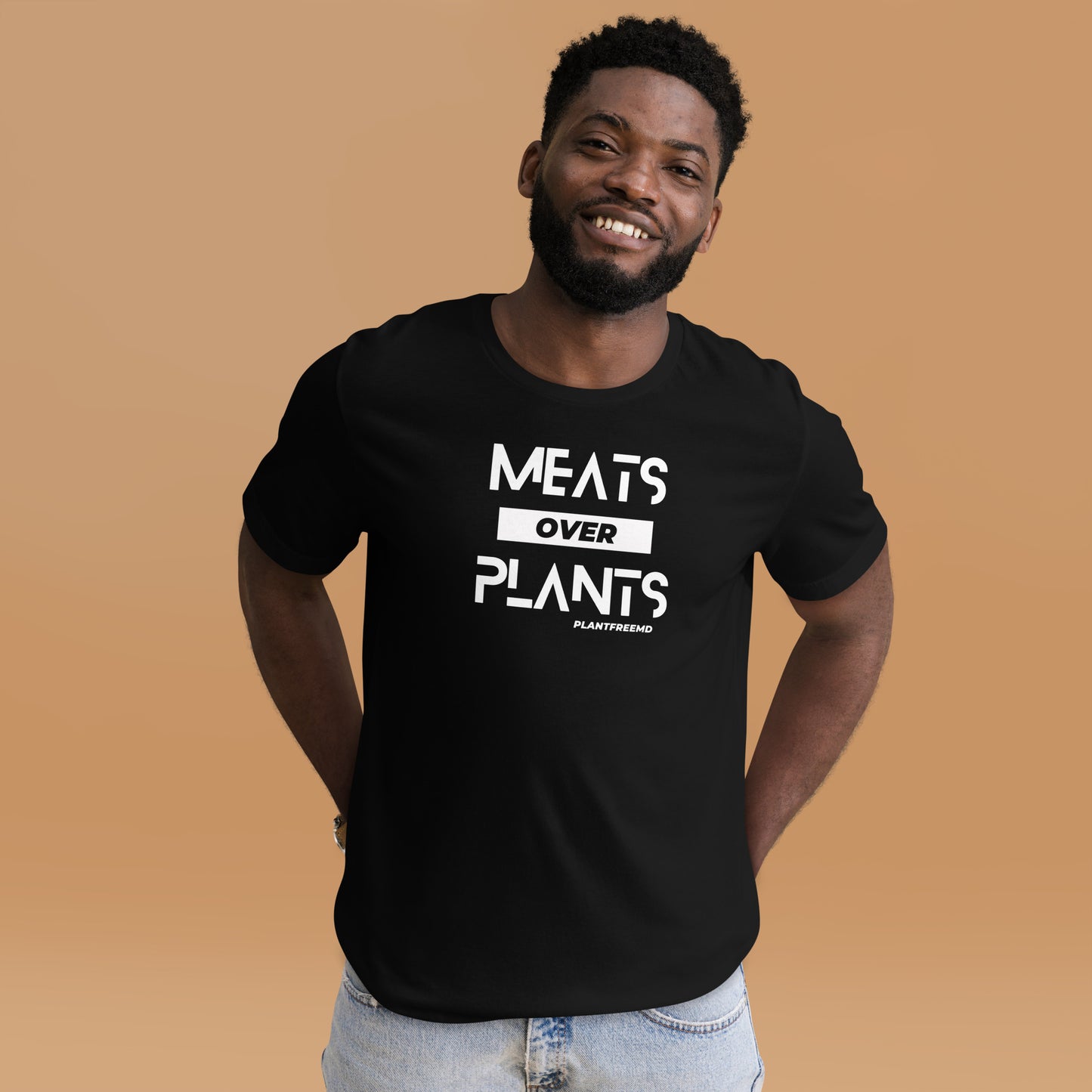 Meats Over Plants Unisex T-shirt Light