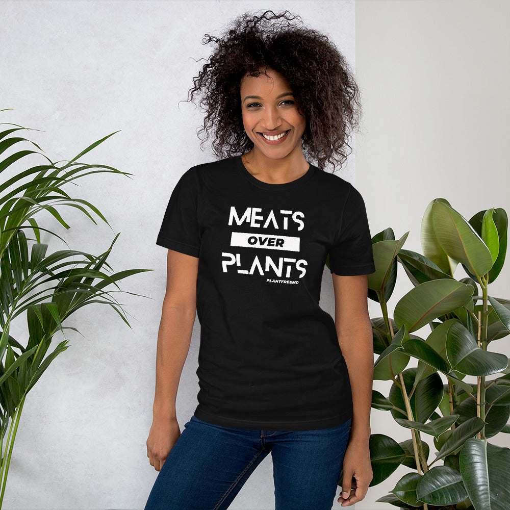 Meats Over Plants Unisex T-shirt Light