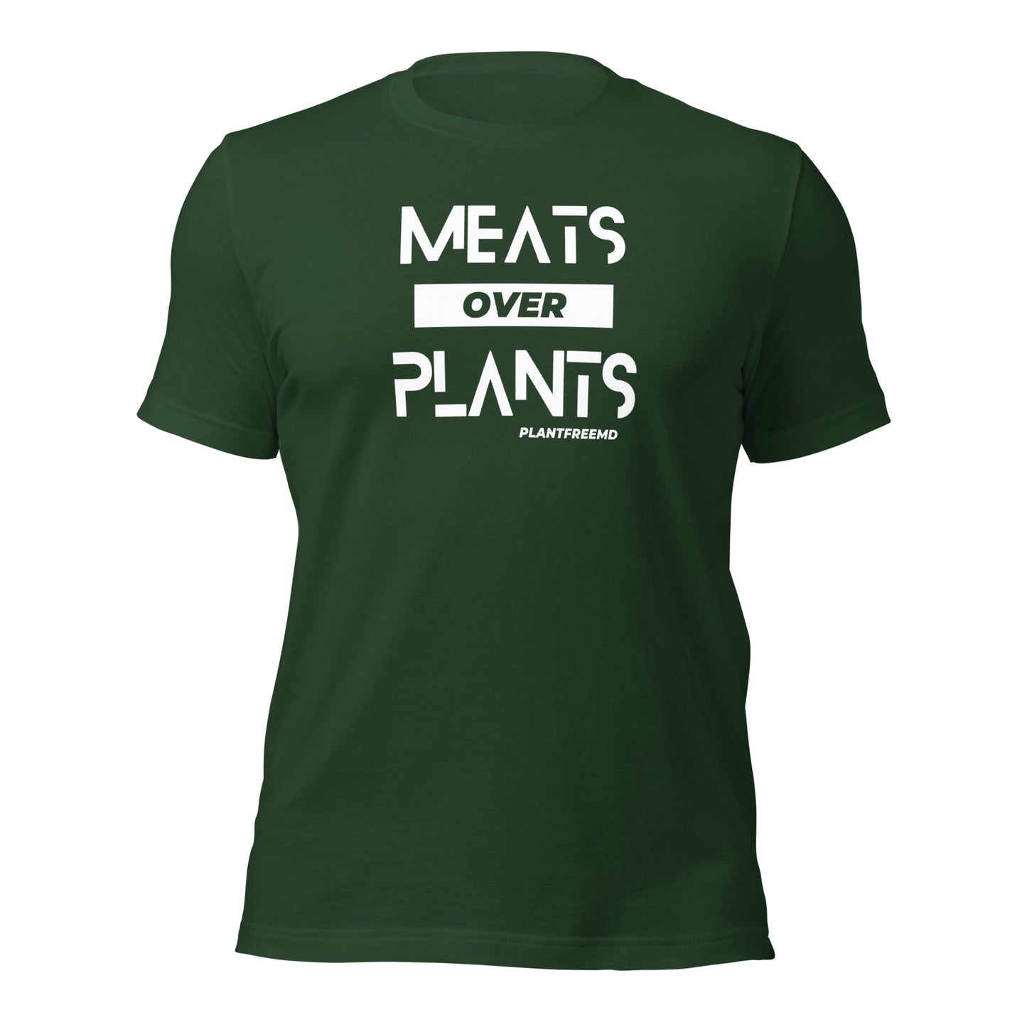 Meats Over Plants Unisex T-shirt Light