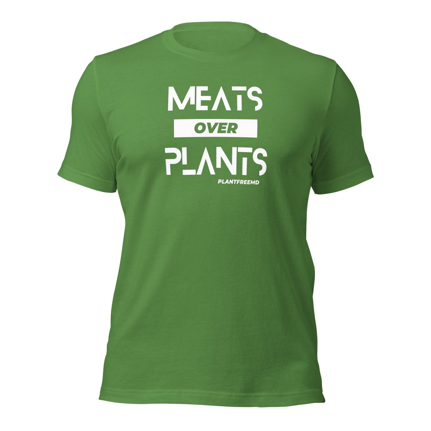 Meats Over Plants Unisex T-shirt Light