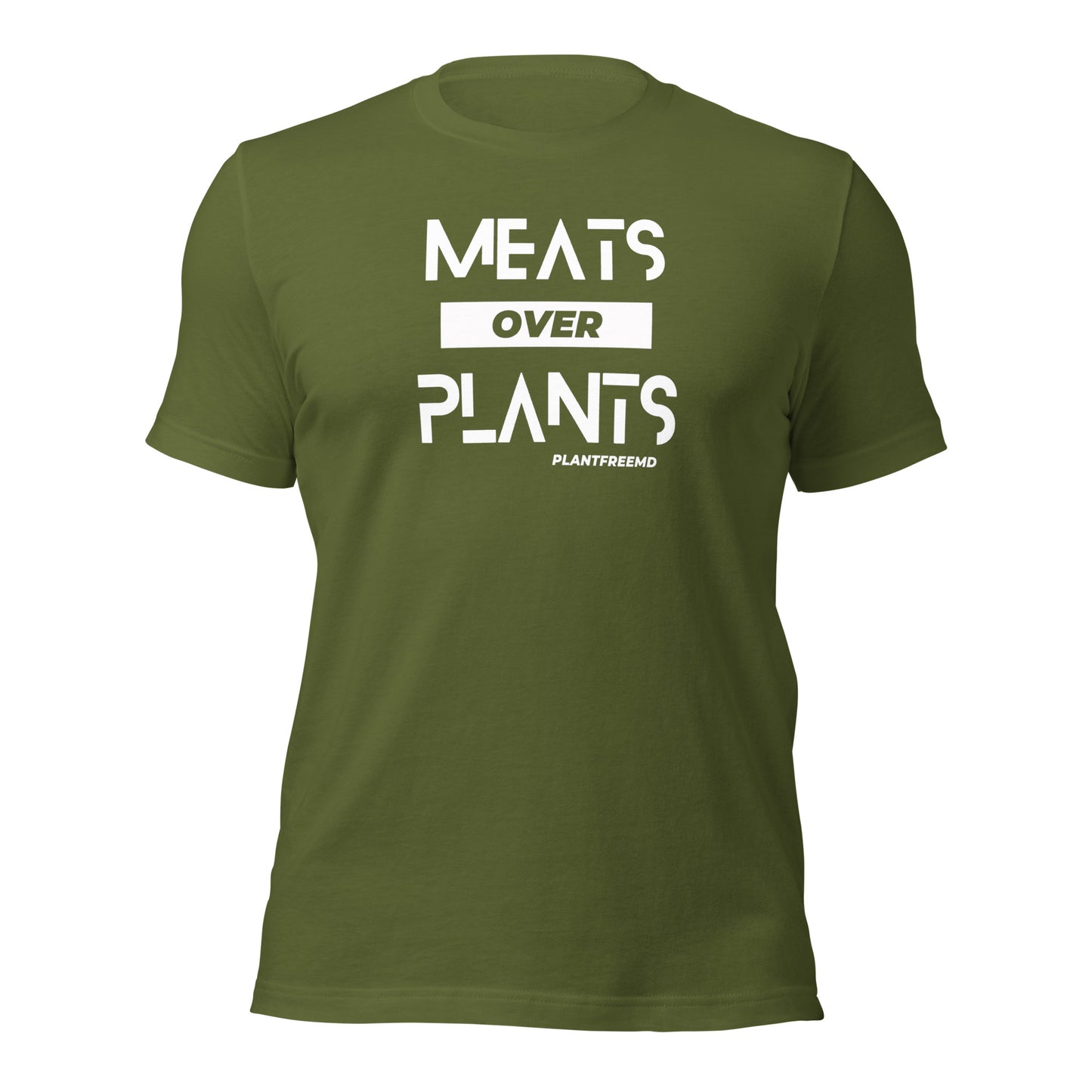 Meats Over Plants Unisex T-shirt Light