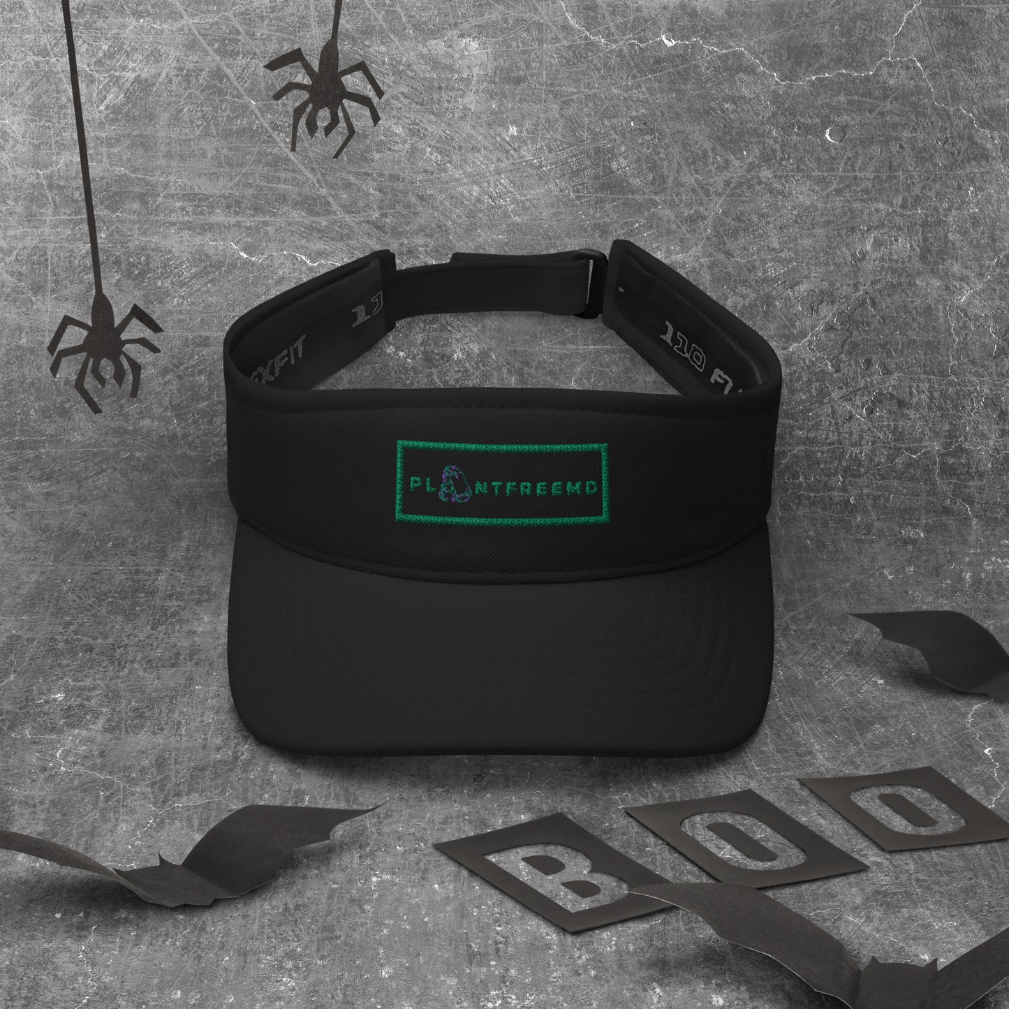PlantFreeMD Visor Flexfit Green Embroidery