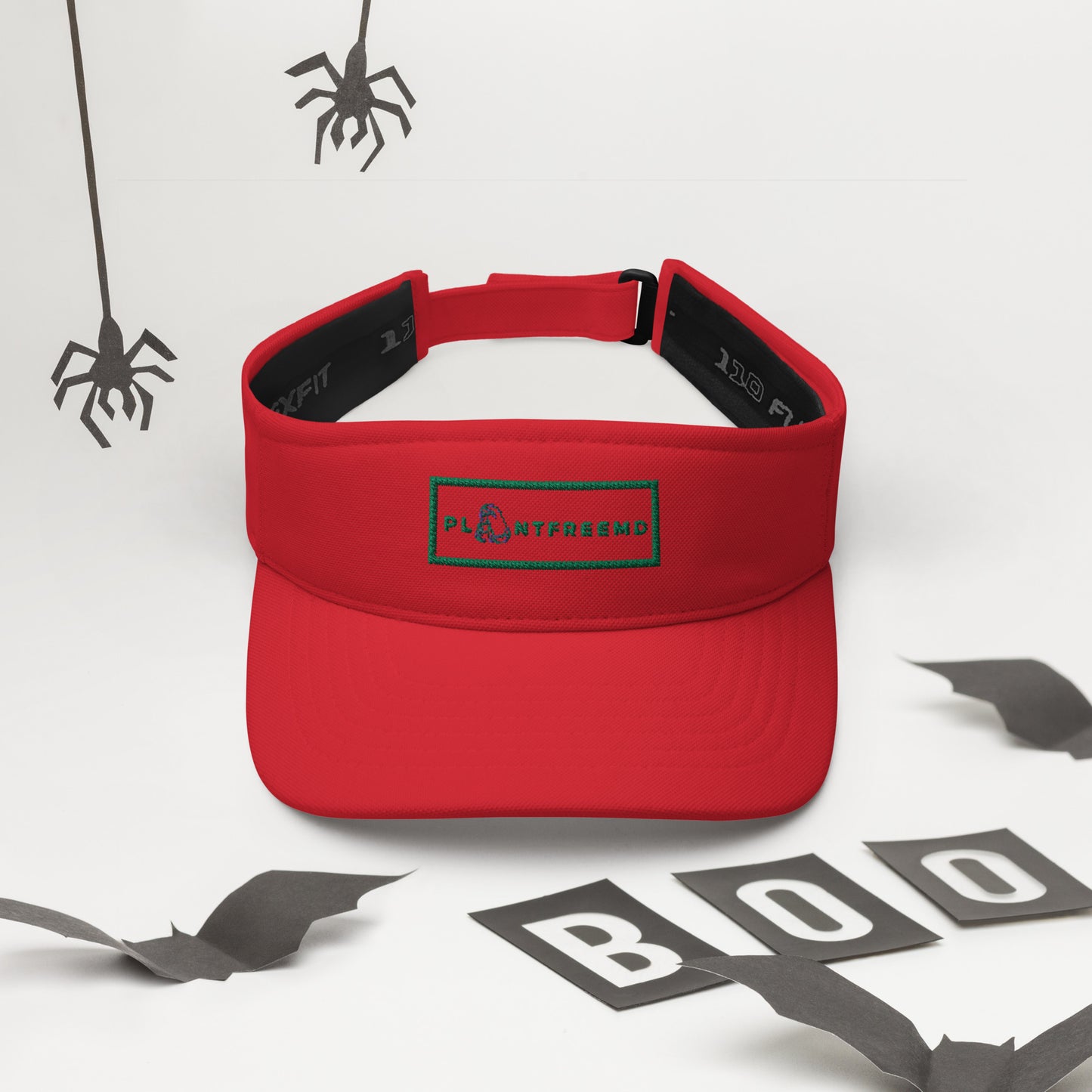 PlantFreeMD Visor Flexfit Green Embroidery