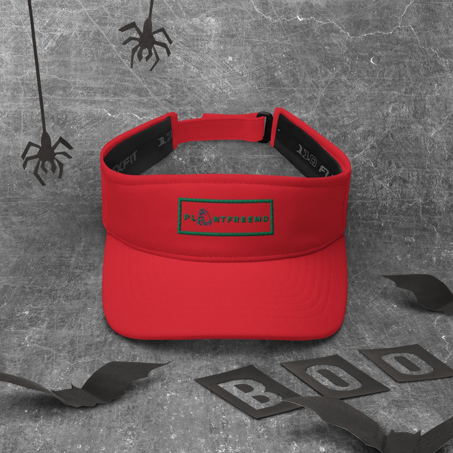 PlantFreeMD Visor Flexfit Green Embroidery