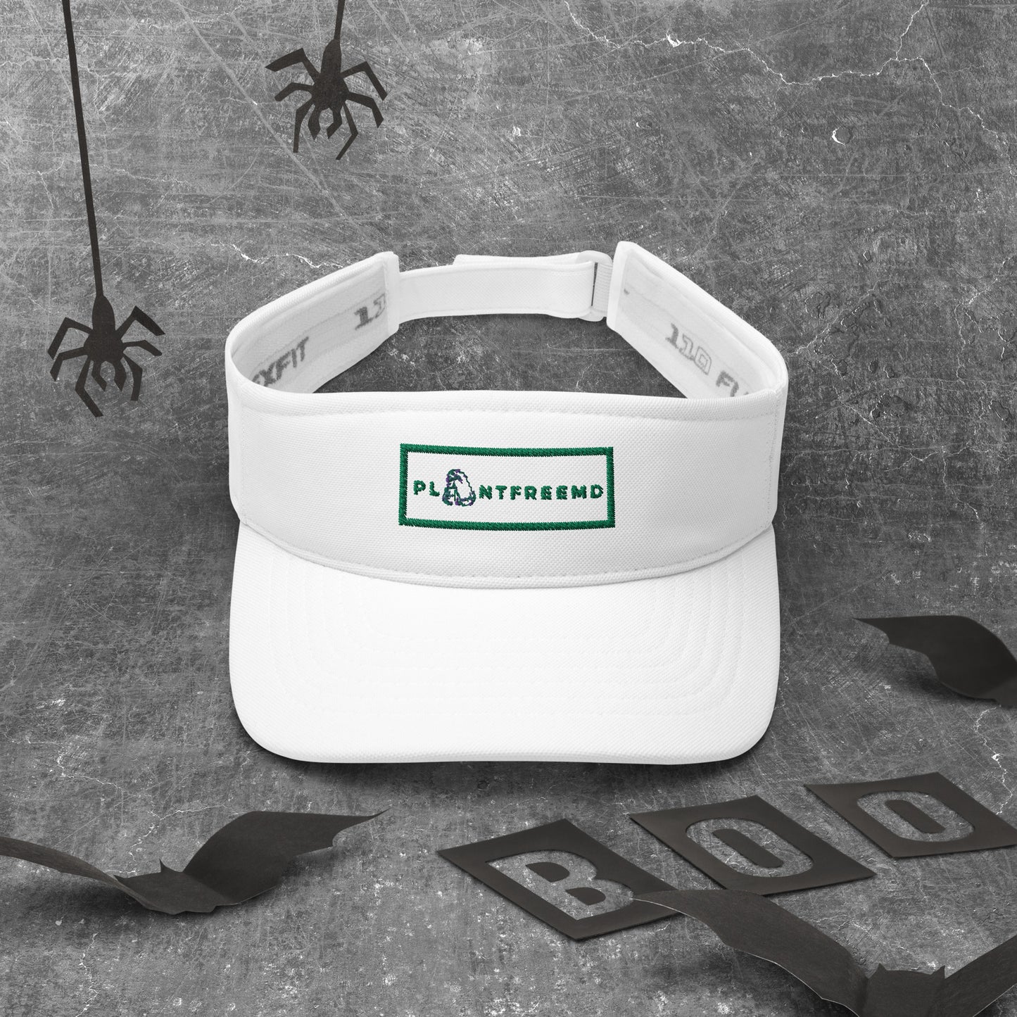 PlantFreeMD Visor Flexfit Green Embroidery