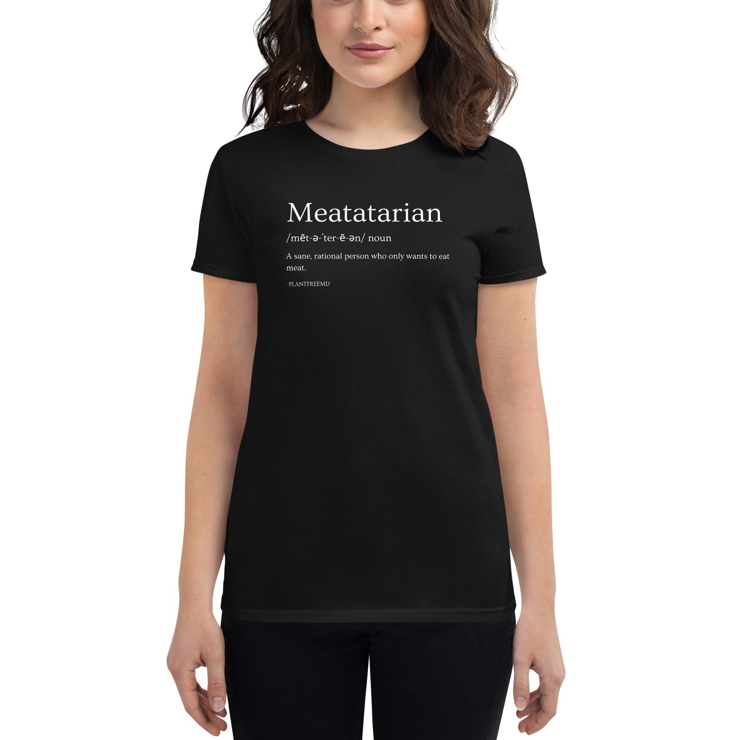 Meatatarian Women's Fitted T-shirt