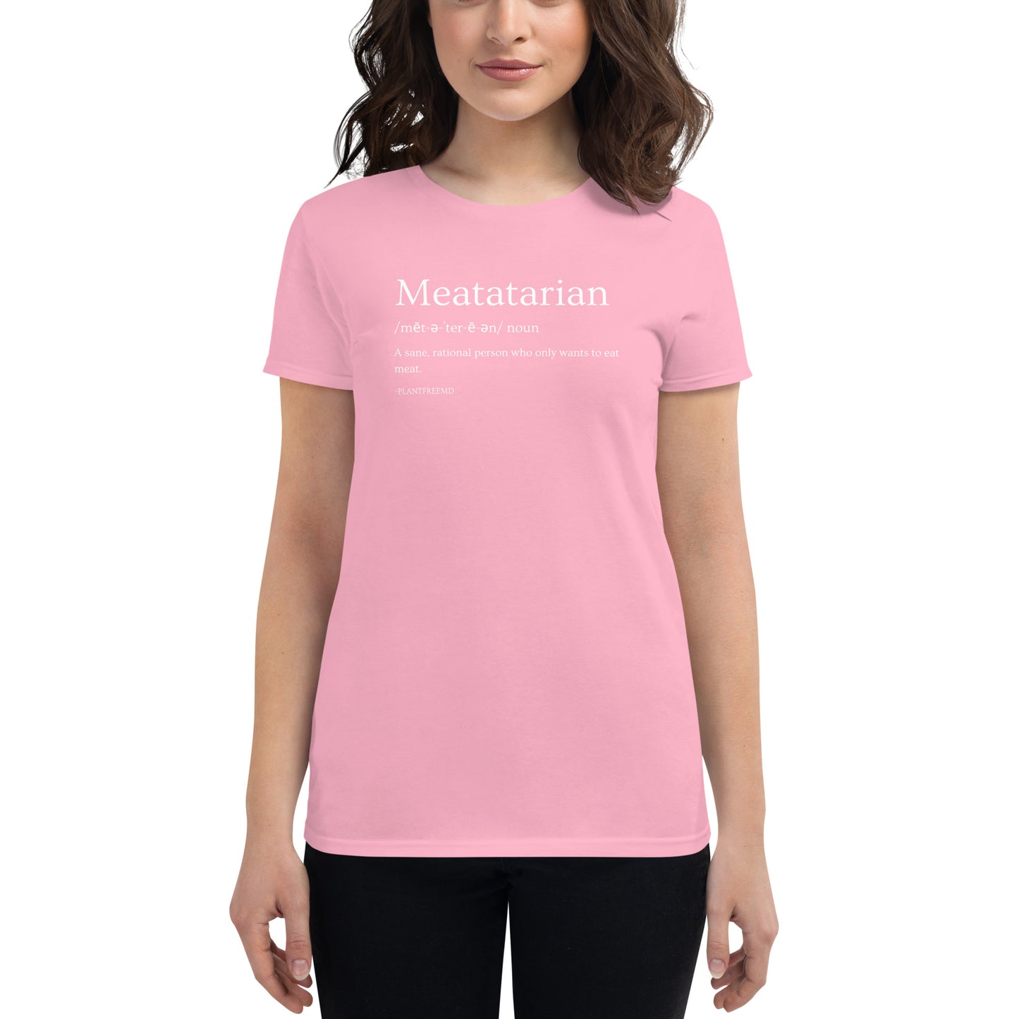 Meatatarian Women's Fitted T-shirt