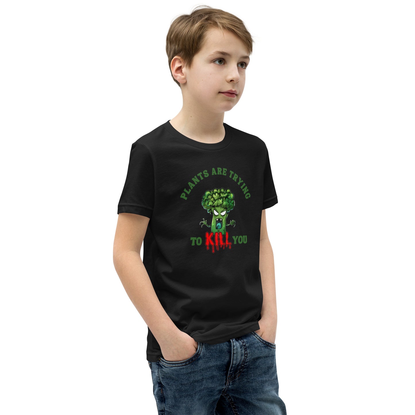 Plants Are Trying To K*ll You Youth T-Shirt