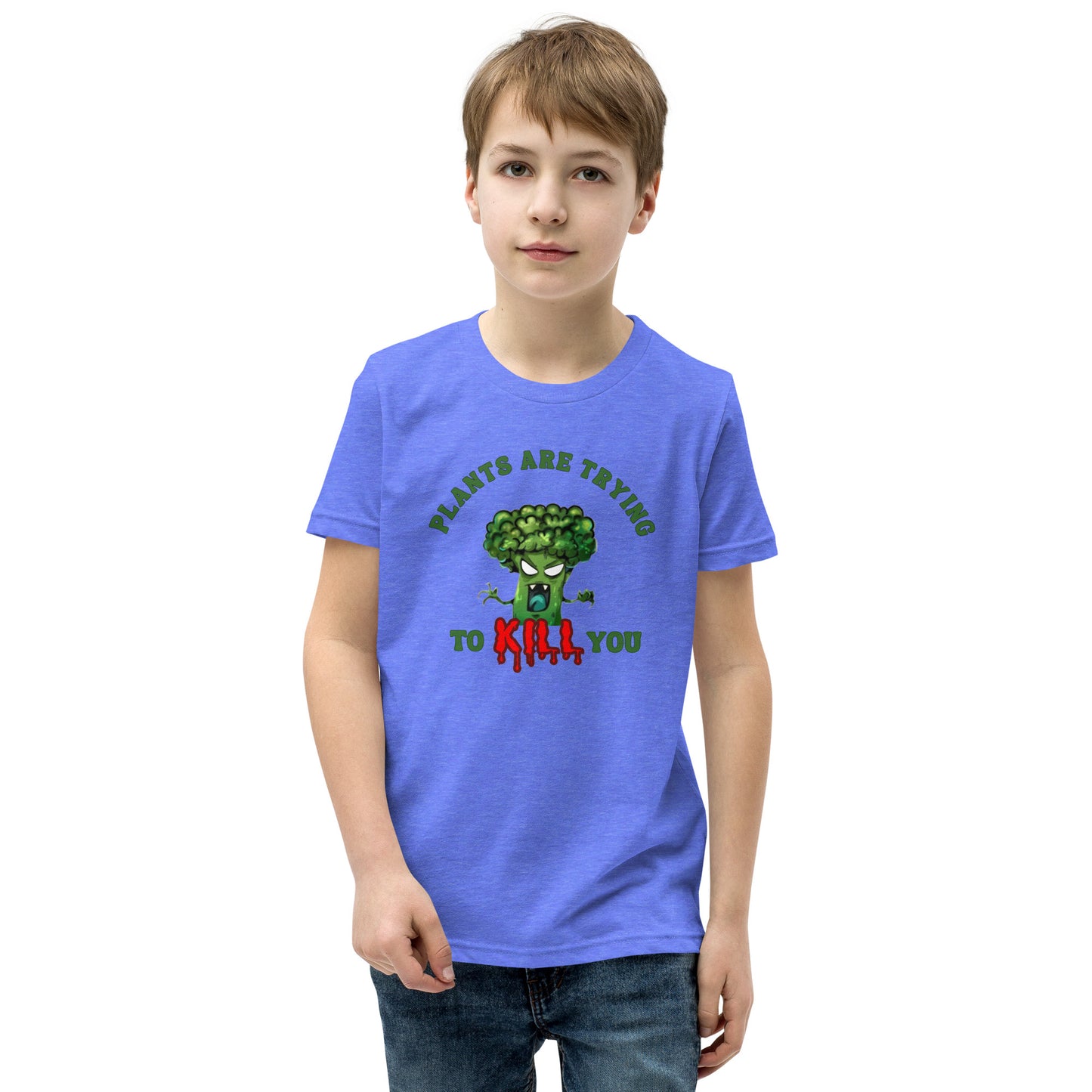 Plants Are Trying To K*ll You Youth T-Shirt