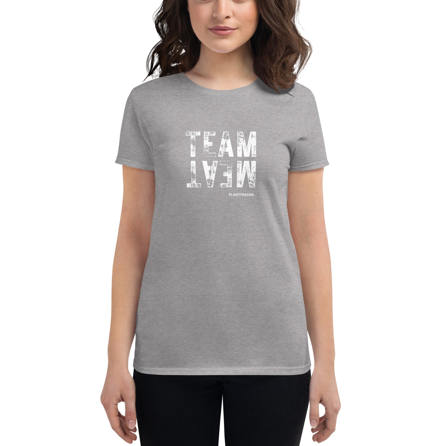 Team Meat Women's Fitted T-shirt